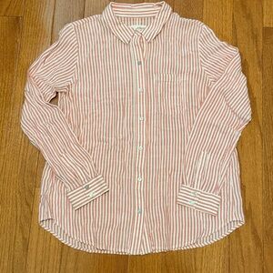 Women’s Striped Button-Up Shirt